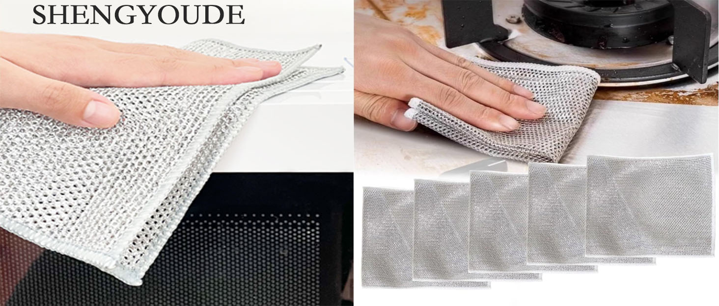 Metal wire dishcloth