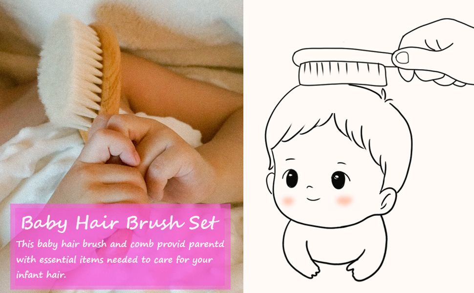 baby hair brush