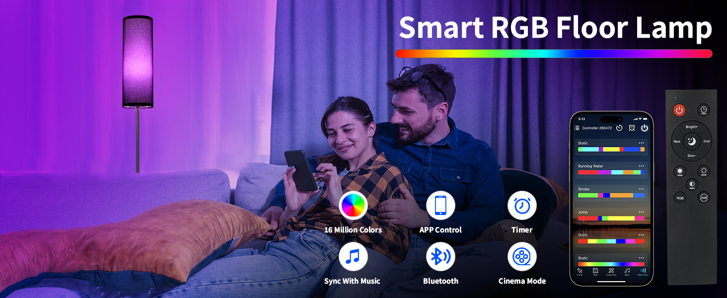 Smart RGB Floor Lamp