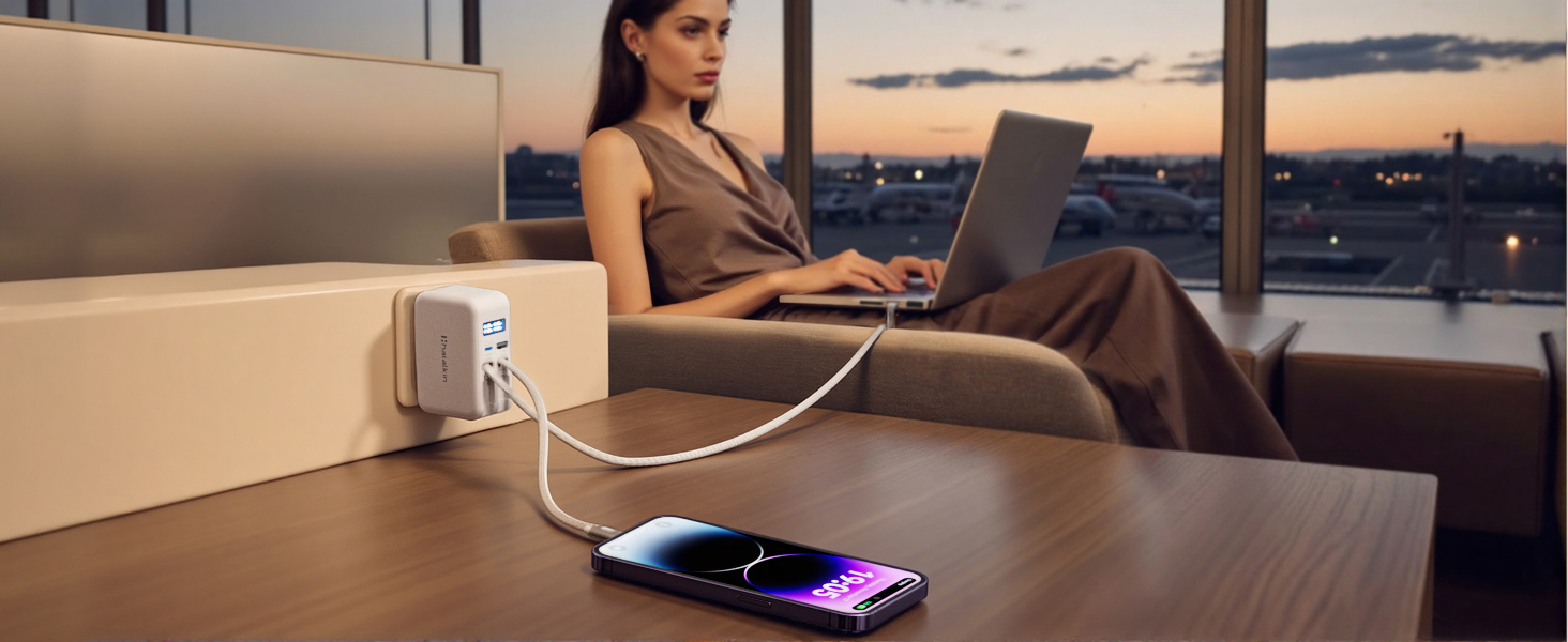 retractable usb c charger