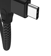 Itramax Angle USB-C Extension Cablefor iPhone 17 Air,0.66FT 10Gbps Type-C 3.1 Male to USB C Femal...