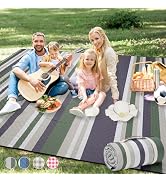 Picnic Blankets Outdoor Extra Large - 80"x80" Portable Waterproof Picnic Blanket, Machine Washabl...