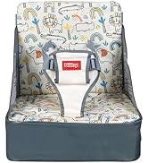 Nuby Easy Go Booster Seat for Kitchen Chair - Travel Booster Seat for Babies and Toddlers with 3-...