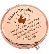 Dance Teacher Appreciation Gift Thank You Gifts for Dance Teacher Dance Instructor Compact Makeup...