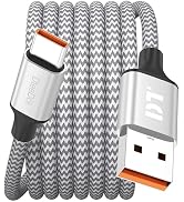 USB A to USB C Cable 15 ft, 18W Fast Charging Extra Long Charger Cord | for iPhone 17/16/15 Galax...