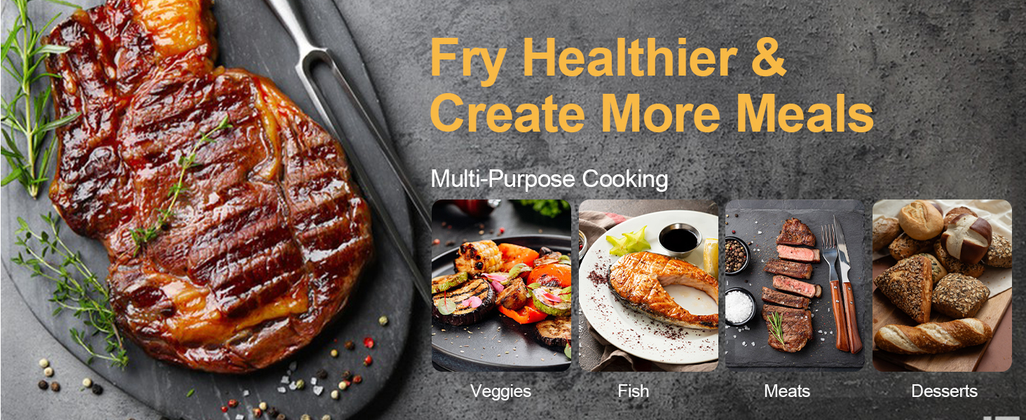 small air fryer small airfryer mini air fryer oven compact air fryer 2 people air fryer basket black