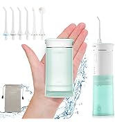 Hangsun Water Flosser Cordless Oral Irrigator Portable Teeth Cleaner HOC600 IPX7 Waterproof Elect...