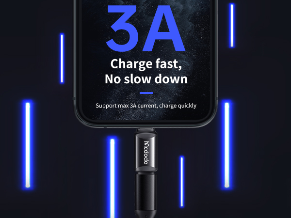 Mcdodo USB C to Lightning Adapter 2 Pack,Type C Female to Lightning Male Adapter Cable