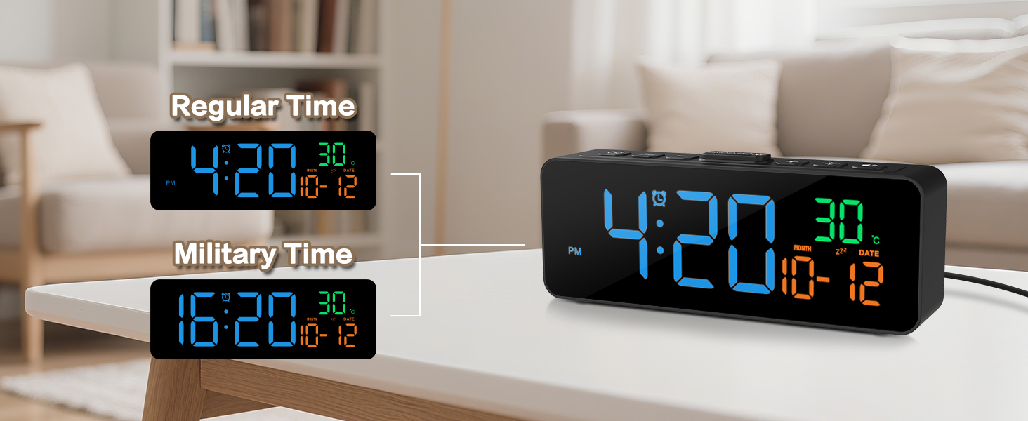time display modes