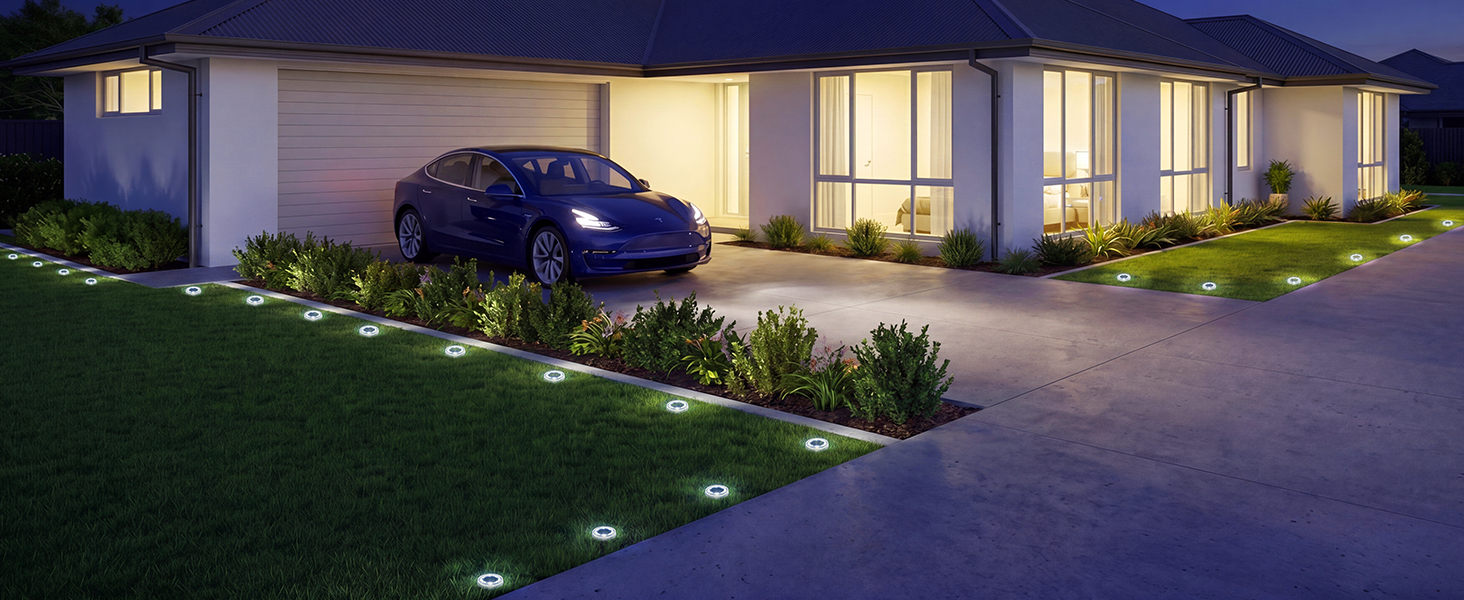in ground solar lights outdoor