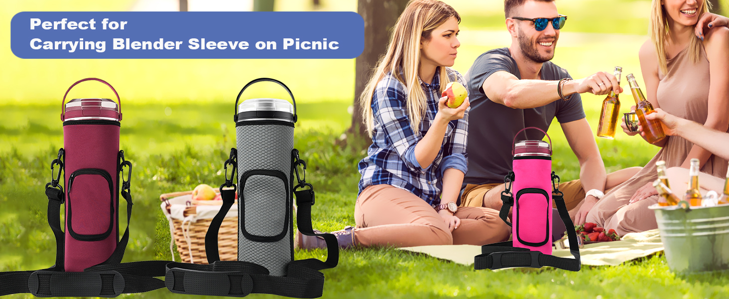 Portable Blender Sleeve Perfect for Taking the Blender on Picnic