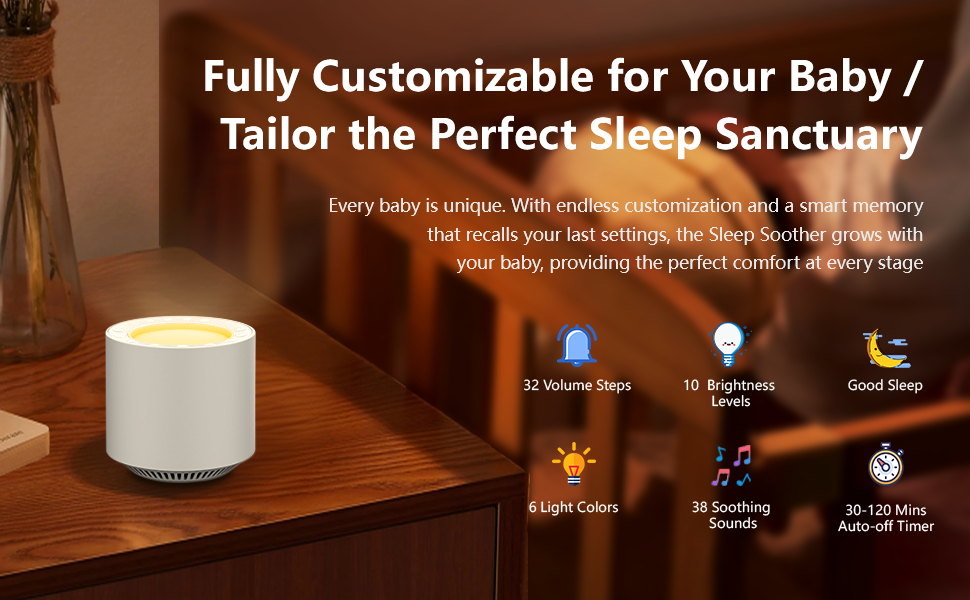 Fully Customizable for Your Baby / Tailor the Perfect Sleep Sanctuary