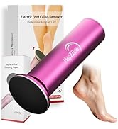 HayZBao Electric Foot Callus Remover with 60 Pcs Sandpaper Discs - Electric Callus Remover for Fe...