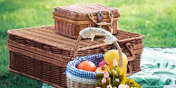 Wicker Picnic Basket