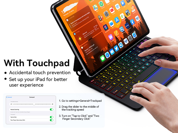 Keyboard Case for iPad Air 13 inch