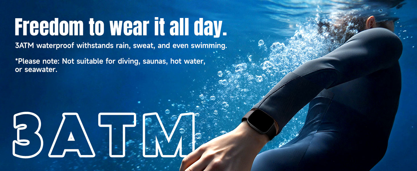 100ft Swim Waterproof