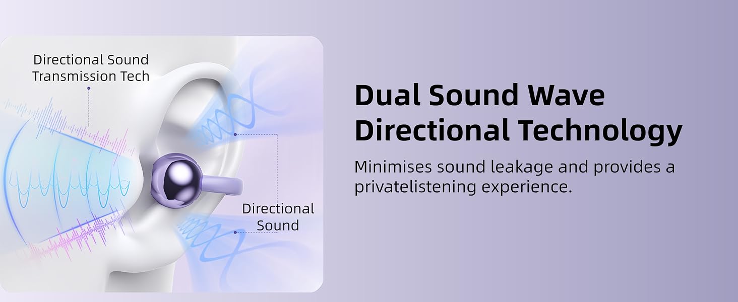 Minimises sound leakage and provides aprivatelistening experience.