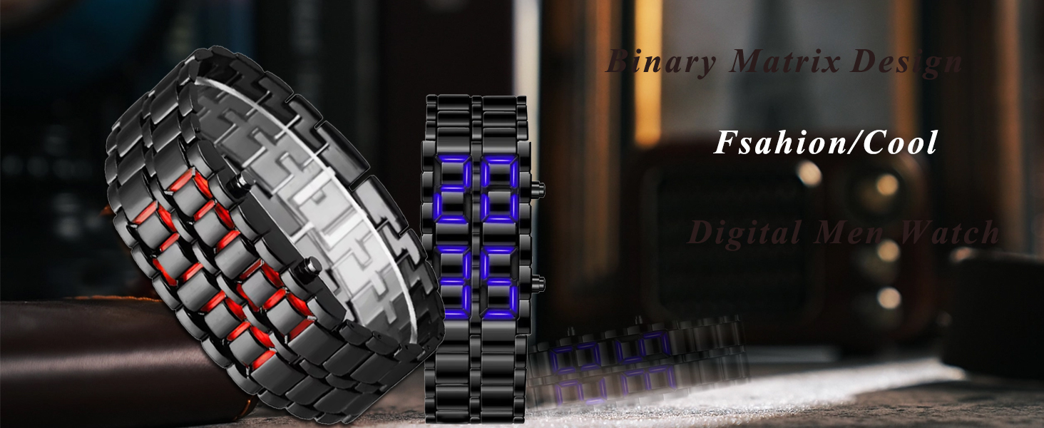 binary men watch