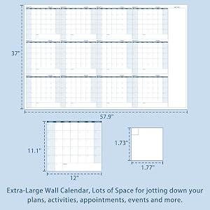 whited board calendar for wall