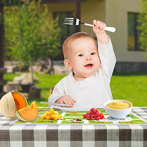 Babebay baby placemat for picnic