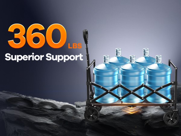 high weight capacity can support a lot of weight
