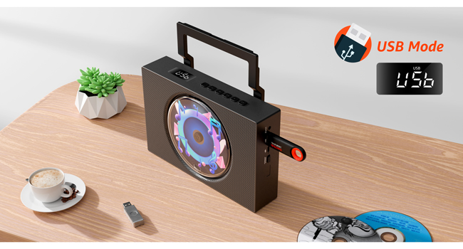 small cd player fm radio portable reproductor de cd kids