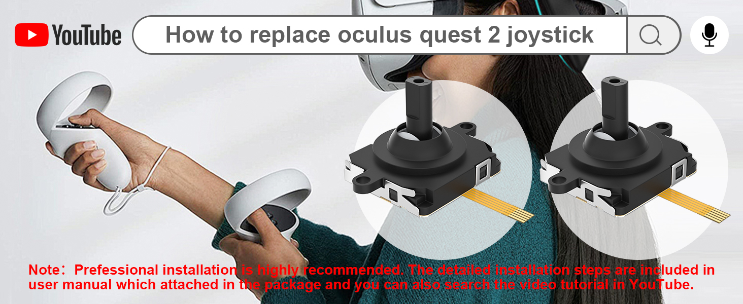 quest2 joysticks replacement kit