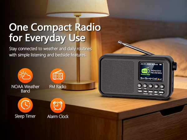 NOAA weather radio