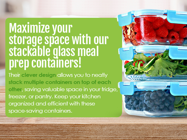 Glass Meal Prep Containers