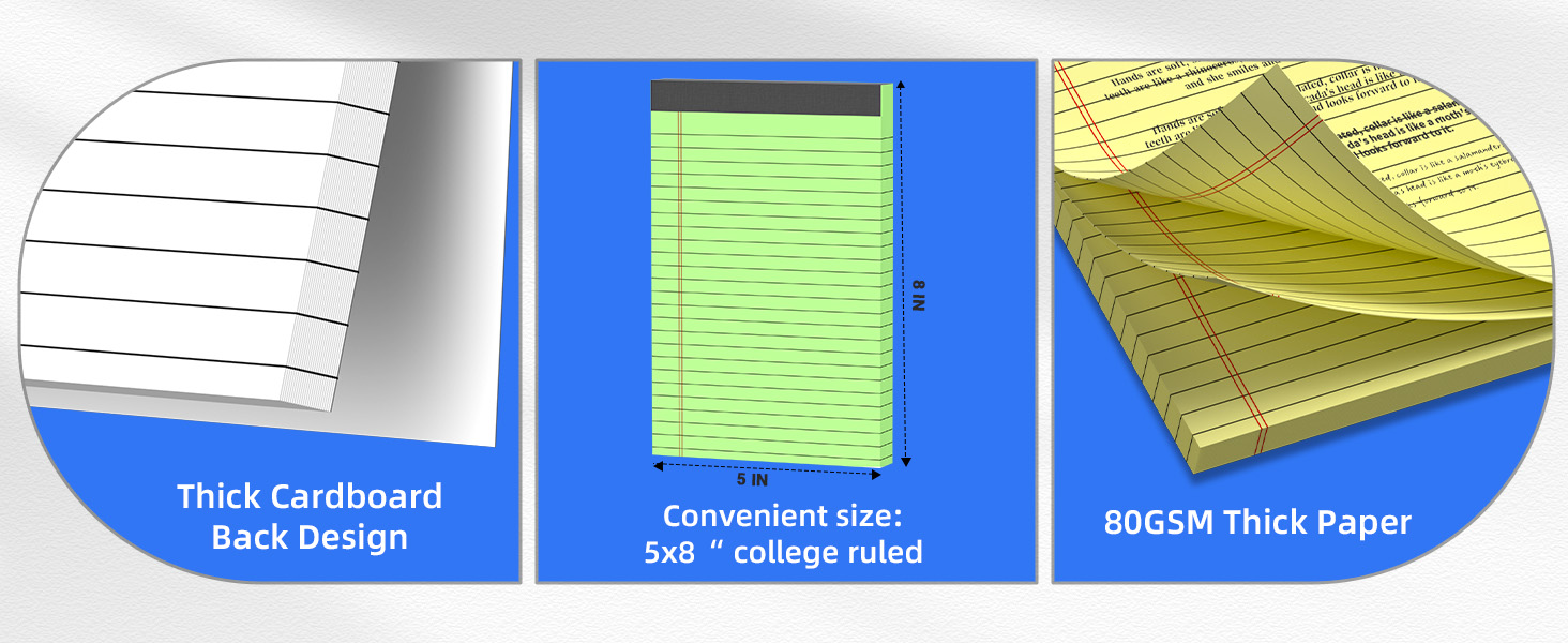 Thick Cardboard Back