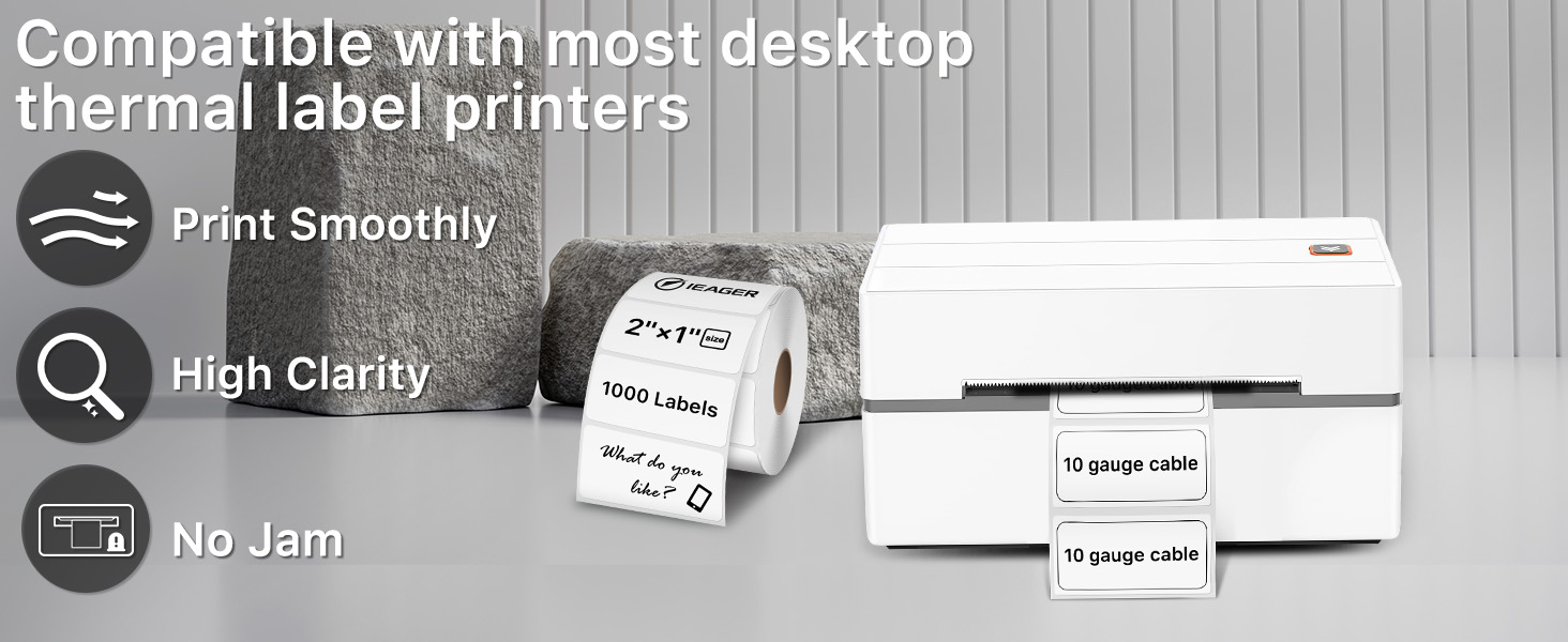 thermal printer labels