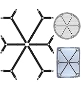 BTFLKNS 2Pack Adjustable Elastic Fitted Sheet Straps, Crisscross Bed Sheet Fasteners Suspenders, ...
