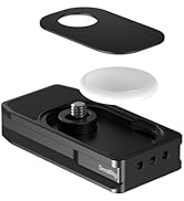 SmallRig Universal Mount Plate for AirTag, for SmartTag2, Quick Release Camera Mount Baseplate fo...