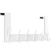 WEBI Over The Door Hook:Over The Door Towel Rack,Door Coat Hanger Towel Hanger Over Door Coat Rac...