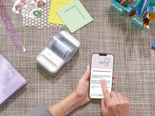 hp zink printer label maker craft sticker