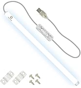 TRUECOLOR USB-Powered LED Light Bar – Easy to Install LED Light Bar with Frosted Cover, 3M Tape I...