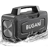 BUGANI Bluetooth Speakers, 80W Powerful Portable Wireless Speaker IPX7 Waterproof Speaker, Outdoo...