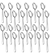 Hunnycook Coffee Spoons - 24PCS Espresso Spoons, 4.7-Inch Small Spoon for Coffee, Tea, Desserts &...