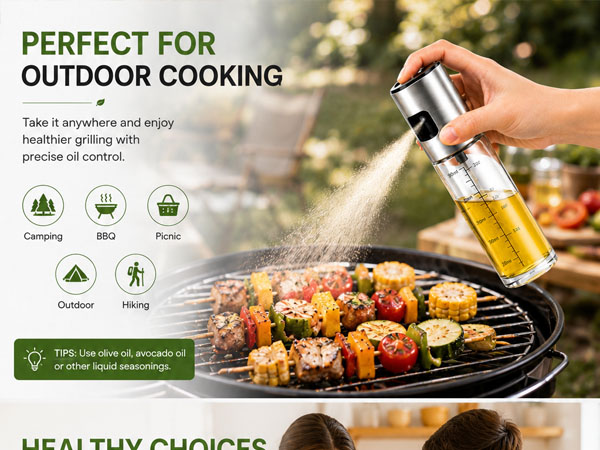 NIKKIER Oil Sprayer for Cooking