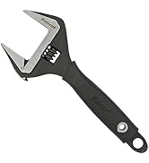 Proferred Plumbing Adjustable Wrench, Black Phosphate Finish, 4 Available Size Options 6-inch, 8-...