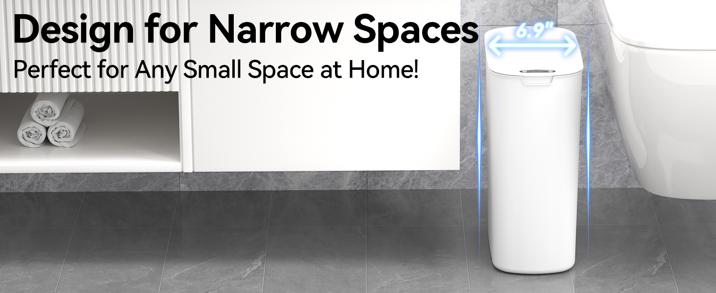 motion sensor trash can