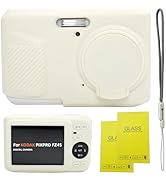 SZHSYJY Case for Kodak PIXPRO FZ45, FZ45 Accessories: Soft Silicone Protective Case with Removabl...