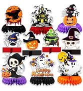 Halloween Table Decorations, 10Pcs Halloween Centerpieces for Tables | Halloween Party Decoration...