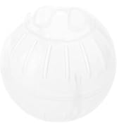 1Pc White-Transparent Plastic Silent Hamster Ball, Exercise Ball for Small Animals, Spinner Hamst...