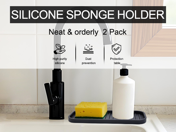 SILICONE SPONGE HOLDER