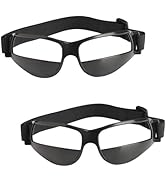 2 Pack Basketball Goggles Dribbling Training Aid, Team Professional Sports Training Equipment Dri...