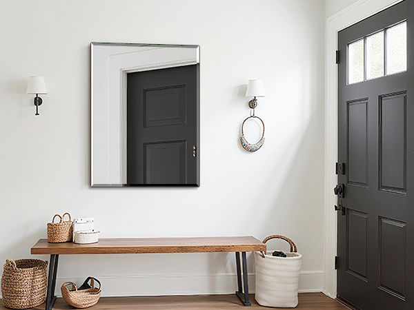 bathroom mirror