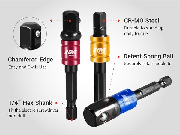 EWKtool-EB0379-06-impact-driver-socket-adapter-socket-wrench-extension-impact-grade-nut