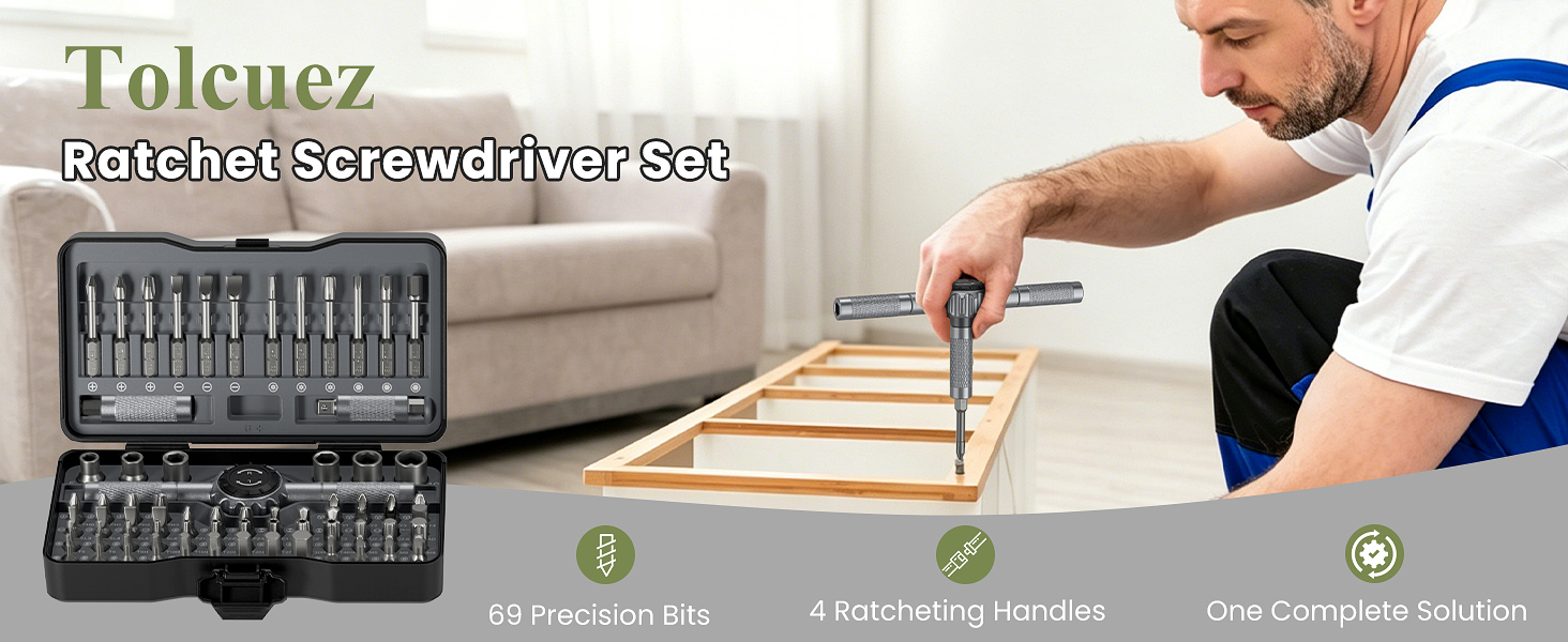 Ratchet Screwdriver Set