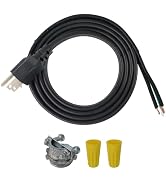 EP 9 ft Garbage Disposal Replacement Power Cord Kit, 14 AWG 3-Prong Appliance and Power Tool Cord...